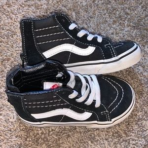 High top Vans Toddler Size 7